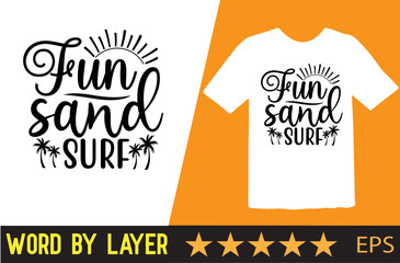 Summer svg t shirt design