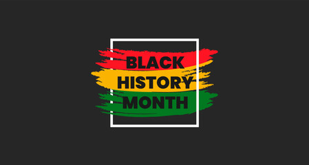black history month background. African American History or Black History Month. Celebrated annually in February in the USA and Canada. black history month 2023