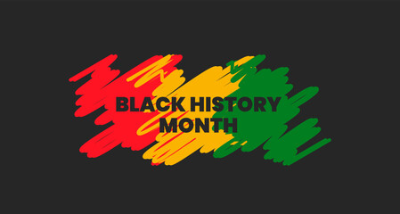 black history month background. African American History or Black History Month. Celebrated annually in February in the USA and Canada. black history month 2023