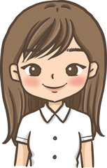 Fototapeta premium little girl