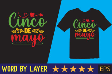 Cinco svg t shirt design
