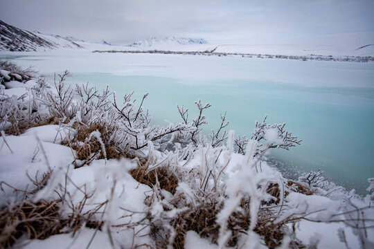 Overflow Ice, Hula Hula River, Arctic National Wildlife Refuge