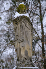 statues on Lychakiv Cemetery