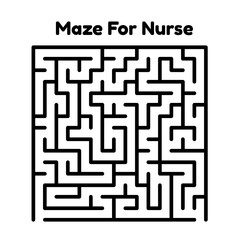 Maze For Nurse