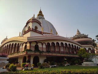 Fototapeta premium Sri Mayapura Chandrodaya Temple, Sree Mayapur