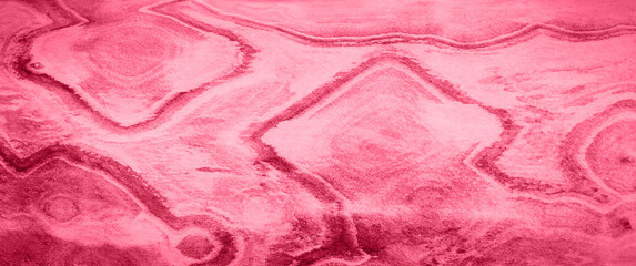 Trendy color 2023. Via magenta color background