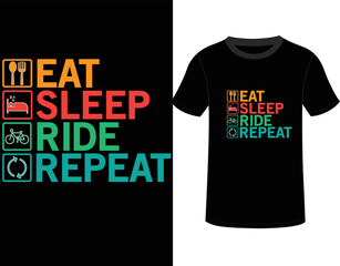Fototapeta premium BICYCLE T-SHIRT DESIGN, mug design, YOU CAN USE IT FOR OTHER PURPOSES,