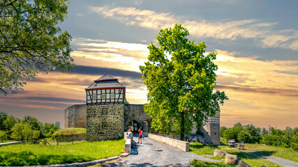Burg Herzberg, Hessen, Deutschland 