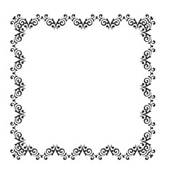 Frame, in the style of an ornament, Vector illustration eps 10, Art.	
