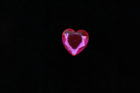 Heart shape on background in love concept for valentines day