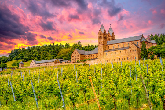 Abtei Sankt Hildegard, R&uuml;desheim am Rhein, Hessen, Deutschland 
