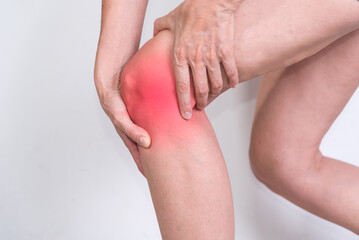 Knee joint pain, arthritis and tendon problems, health care