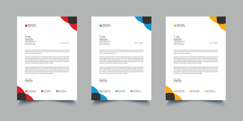creative letterhead template