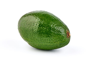Avocado, isolated on white background.
