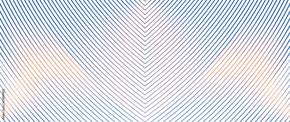 Aufkleber abstract monochrome stripe texture background. minimal blue and yellow lines pattern background for 