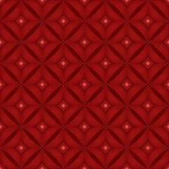 RED SEAMLESS VECTOR BACKGROUND WITH ABSTRACT SQUARES