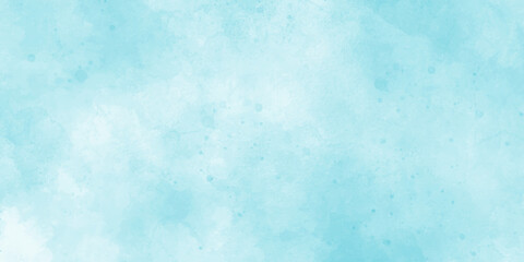 Blue watercolor background for your design, watercolor background concept, vector.