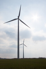 Fototapeta premium Windkraft in Deutschland