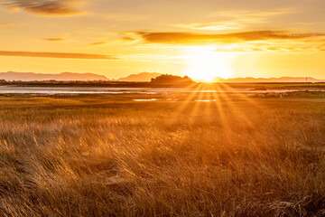 Sunrise at Four Mile Bridge Views around the North wales island of Anglesey