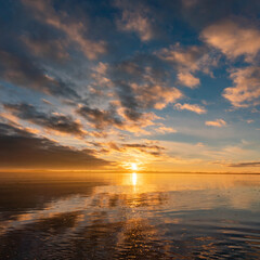 Sunrise at Penrhos Nature Park, Isle of Anglesey, North Wales 