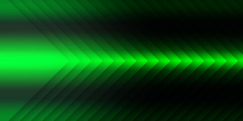 Obraz premium Abstract green Eco arrows background