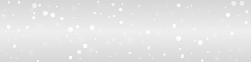 Gray Snow Vector Grey Panoramic Background.