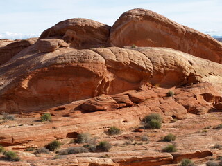 red rocky geological formations
