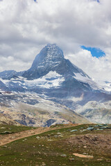  Gornergrat, Switzerland. Matterhorn mountain visible in background