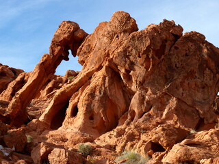 red arches geological formations