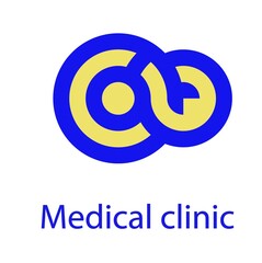 Obraz premium Beautiful logo for a medical clinic