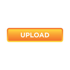 upload button website vector template