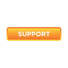 support button website vector template