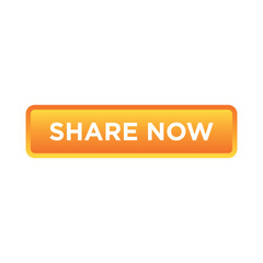 share now button website vector template