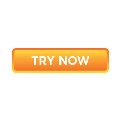 try now button website vector template