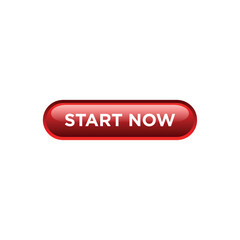 Start Now Button Website Vector Template