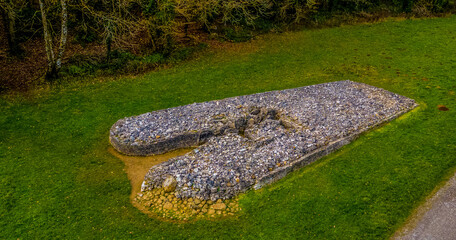 Parc Lee Bruce - Neolithic Burial Chamber, Wales, UK