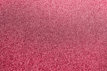 Ultra Volet glitter background with little sparkles. Festive backdrop fot your text or design. Demonstrating Viva Magenta - trendy color of the year 2023