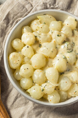 Homemade Creamy Creamed Pearl Onions