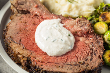 Homemade Standing Prime Rib Beef Roast
