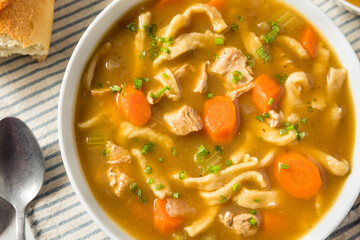 Homemade Chicken Noodle Soup