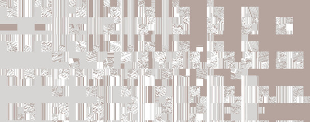 Abstract hand drawn artistic style vector patterns background. modern geometric irregular beige art pattern. 