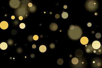 Gold glitter confetti, great design for any purpose. Party decor.