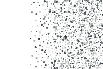 Silver glitter confetti, great design for any purpose. Party decor.