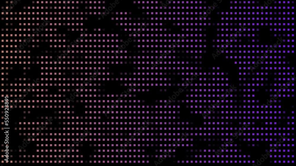 Aufkleber abstract animation of halftone dot motion background. grunge dot halftone texture moving animation