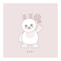 Baby first Christmas Card. Newborn announcement cards