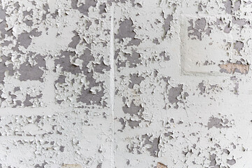 Peeling White Paint