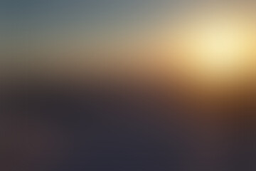 Sunset abstract blurred background. Blurry dark wallpaper. Dark sunset minimalist gradient background.