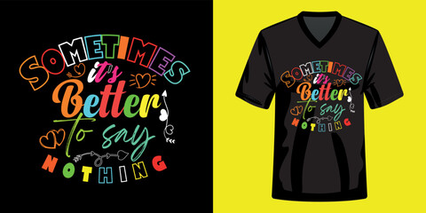 T-shirt design samples with illustration and apparel trendy t shirt design