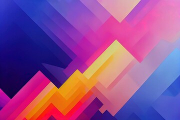 Naklejka premium Abstract colorful modern wallpaper, vibrant colors background