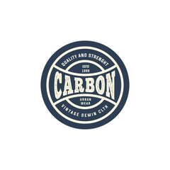 Obraz premium Vintage Badge Logo Design - Vector Stamp, old classic style illustration for apparel brand, restaurant, bistro, barber shop